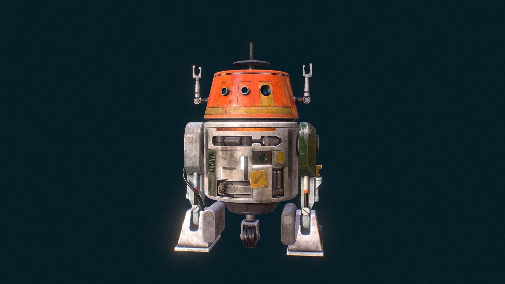 Chopper C1-10P Star Wars Rebels 3d model