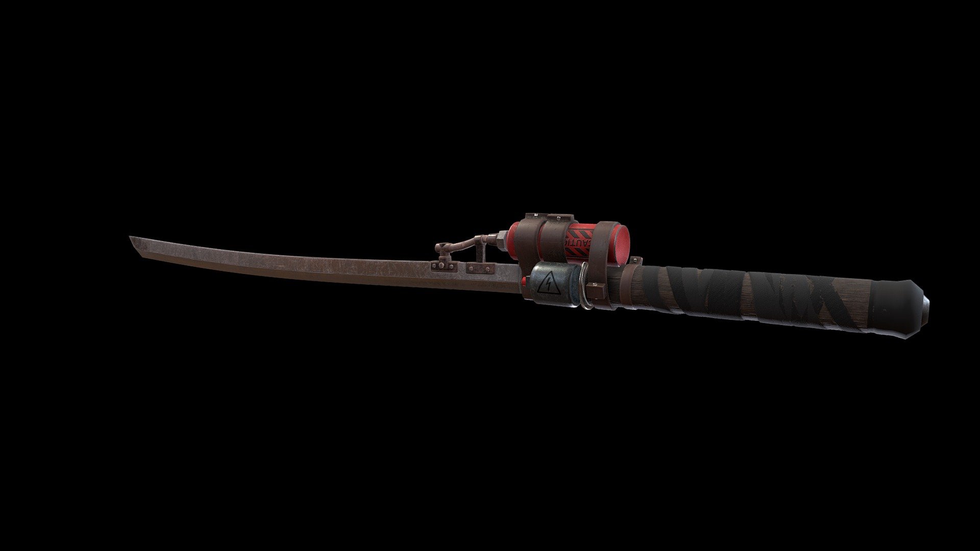 Modified Katana 3d model