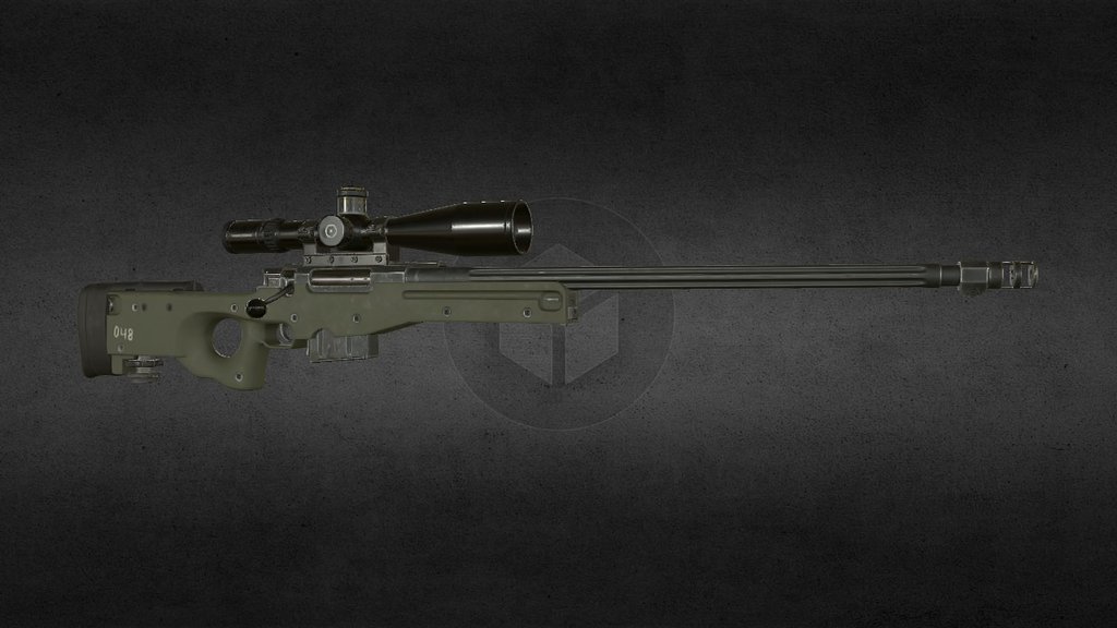 L96A1 3d model