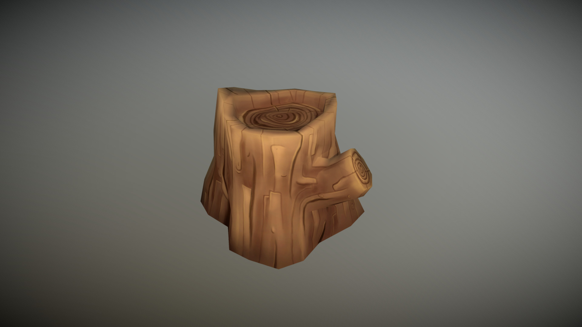 Stylized tree bark 3d model