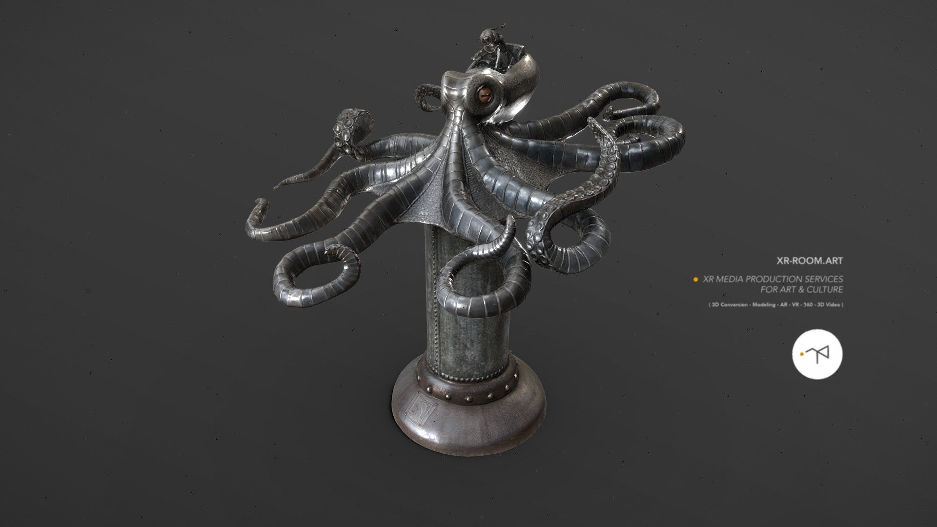 “Awaken The Kraken” by Brandon Stieglitz 3d model