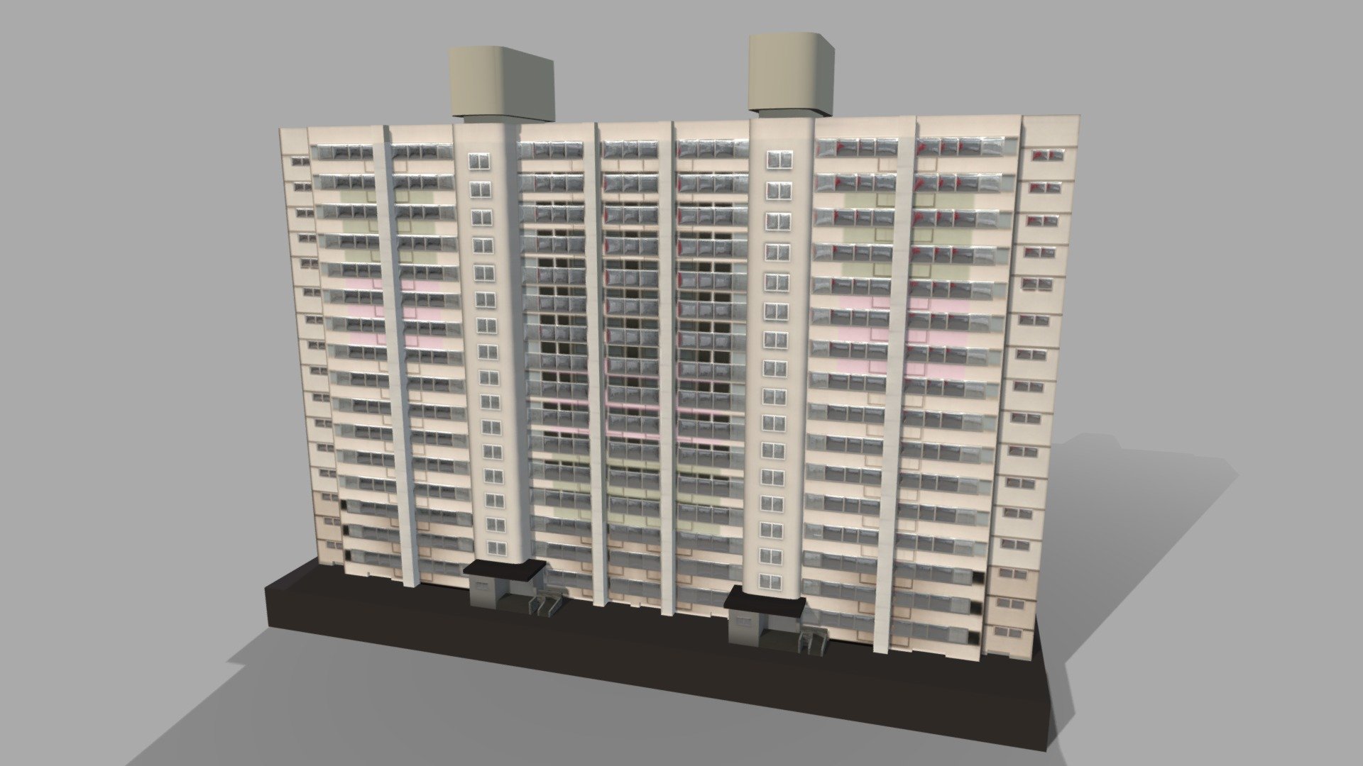 ELVIS Korean Apartment 3d model