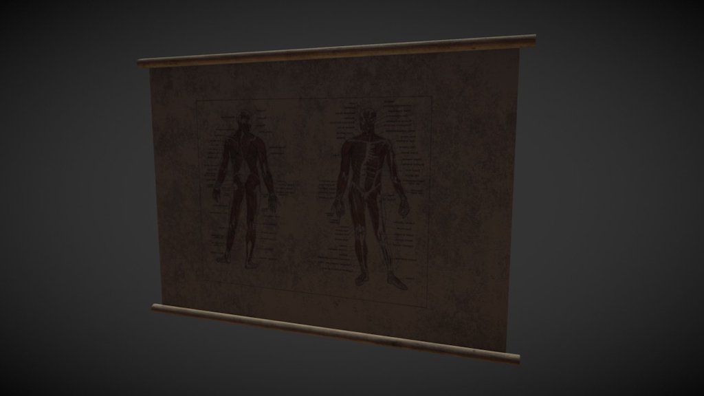 Poster 3d model