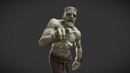 Frankenstein sculpt