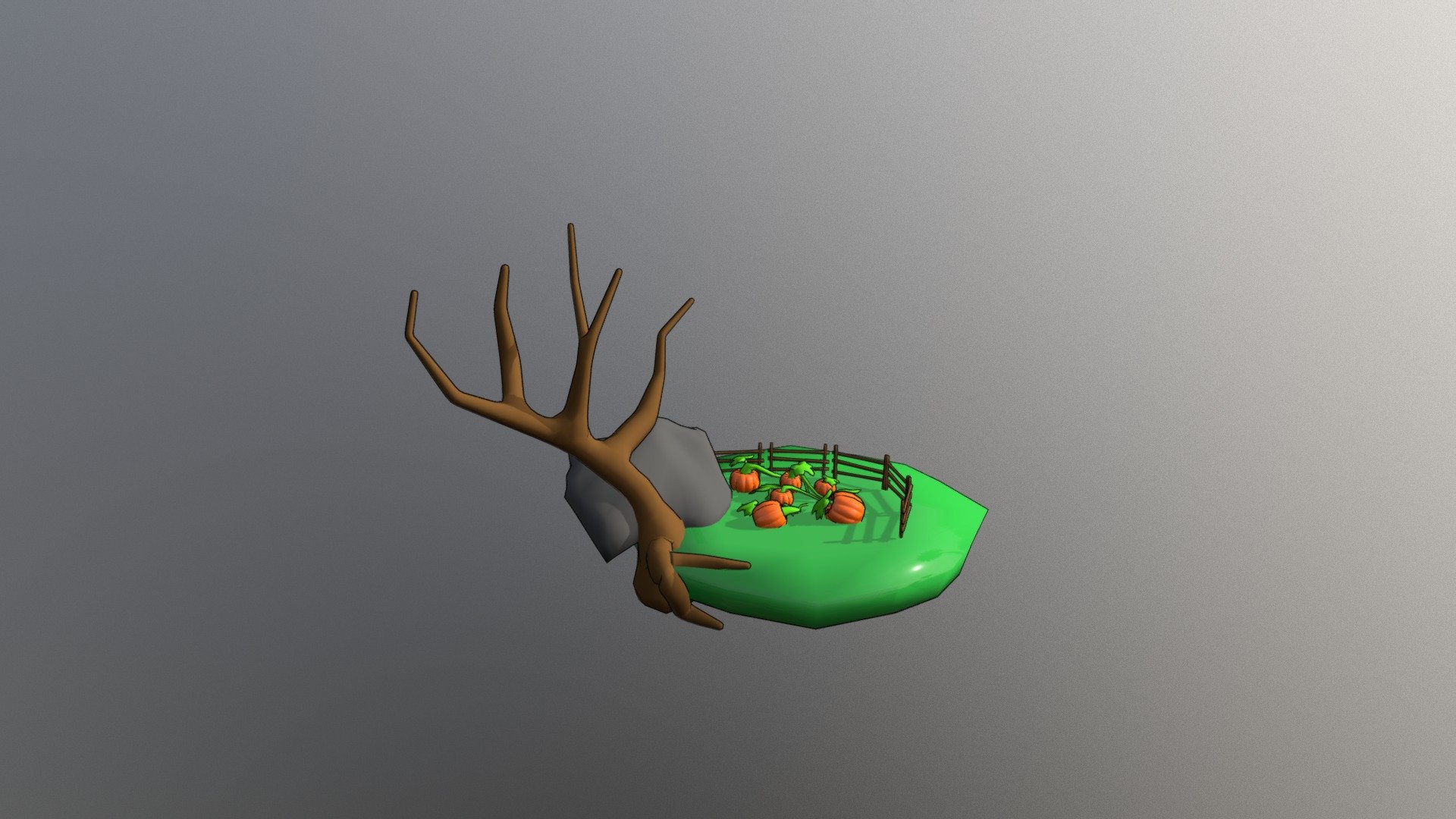 Pumpkin Patch 3d model