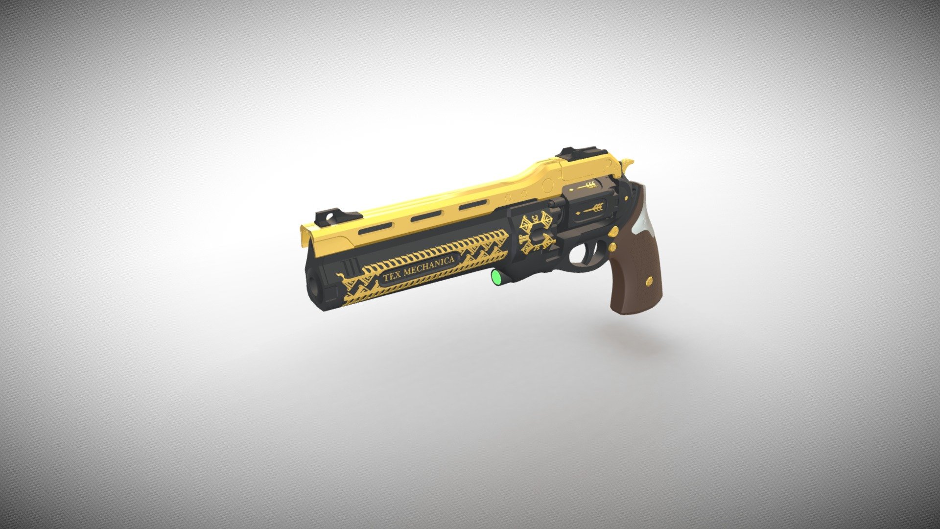 Last Word_Exotic_Hand Cannon 3d model