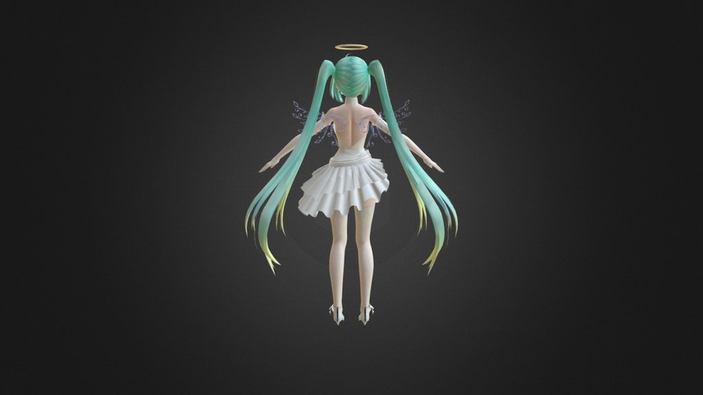 Miku 3d model