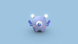 Cute monster model