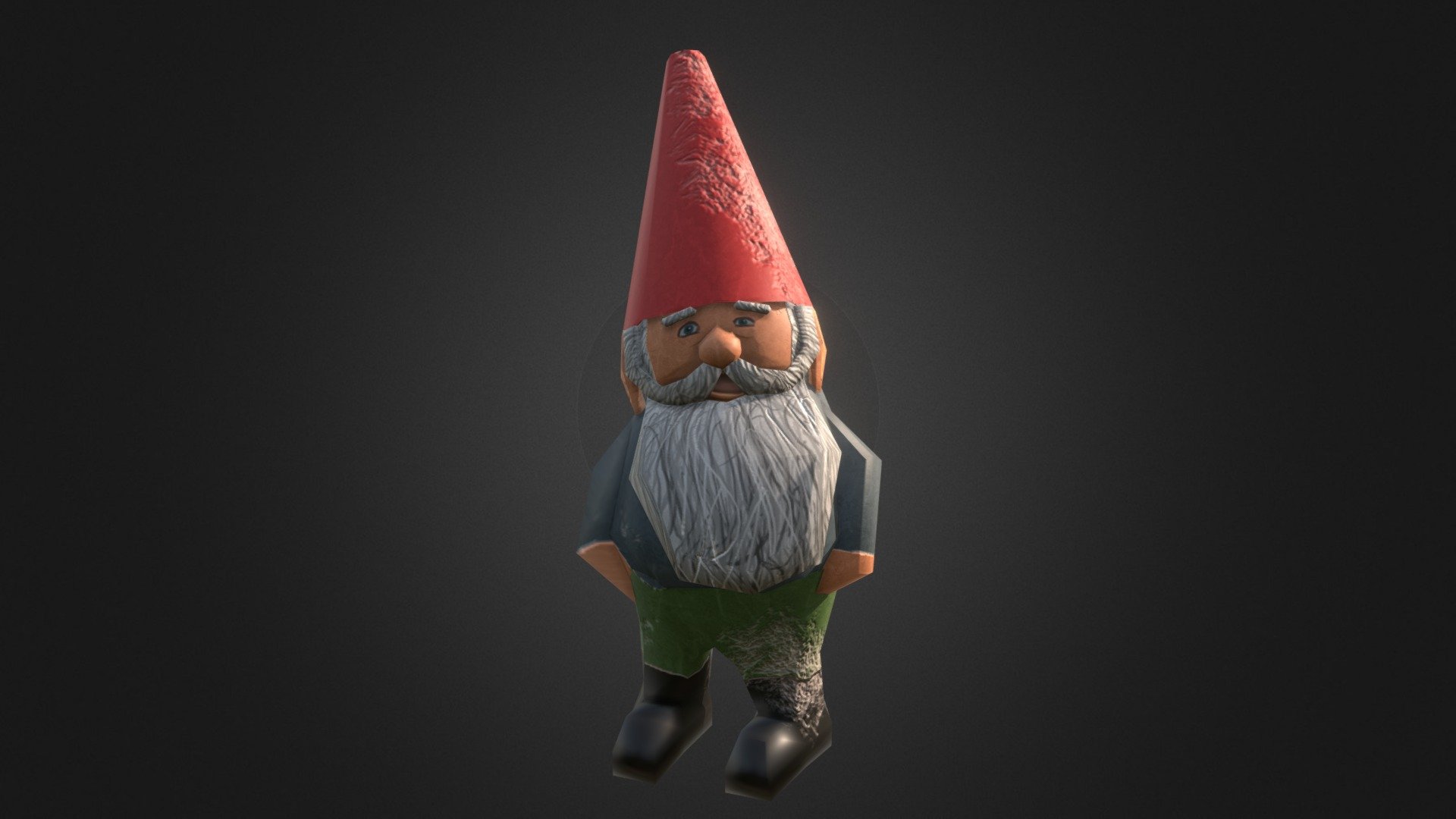 Gnome 3d model