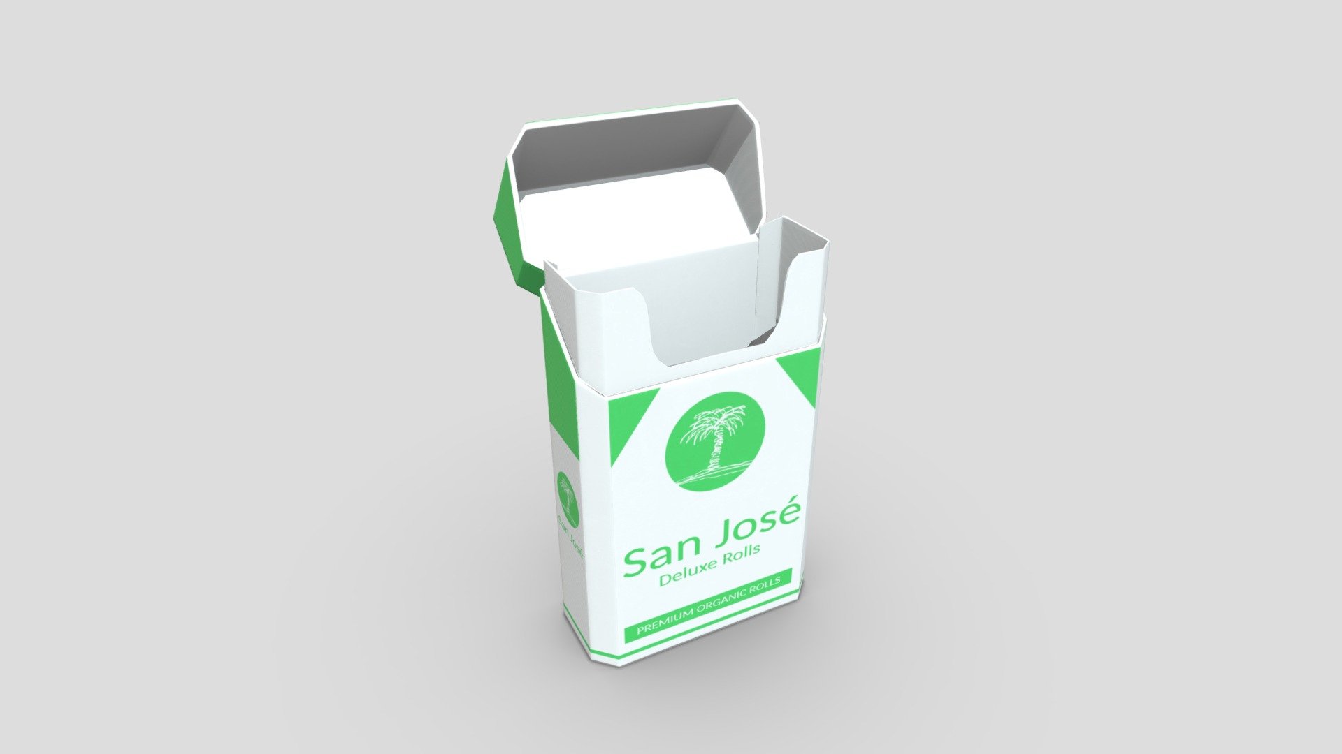 Cigarette Box 3d model