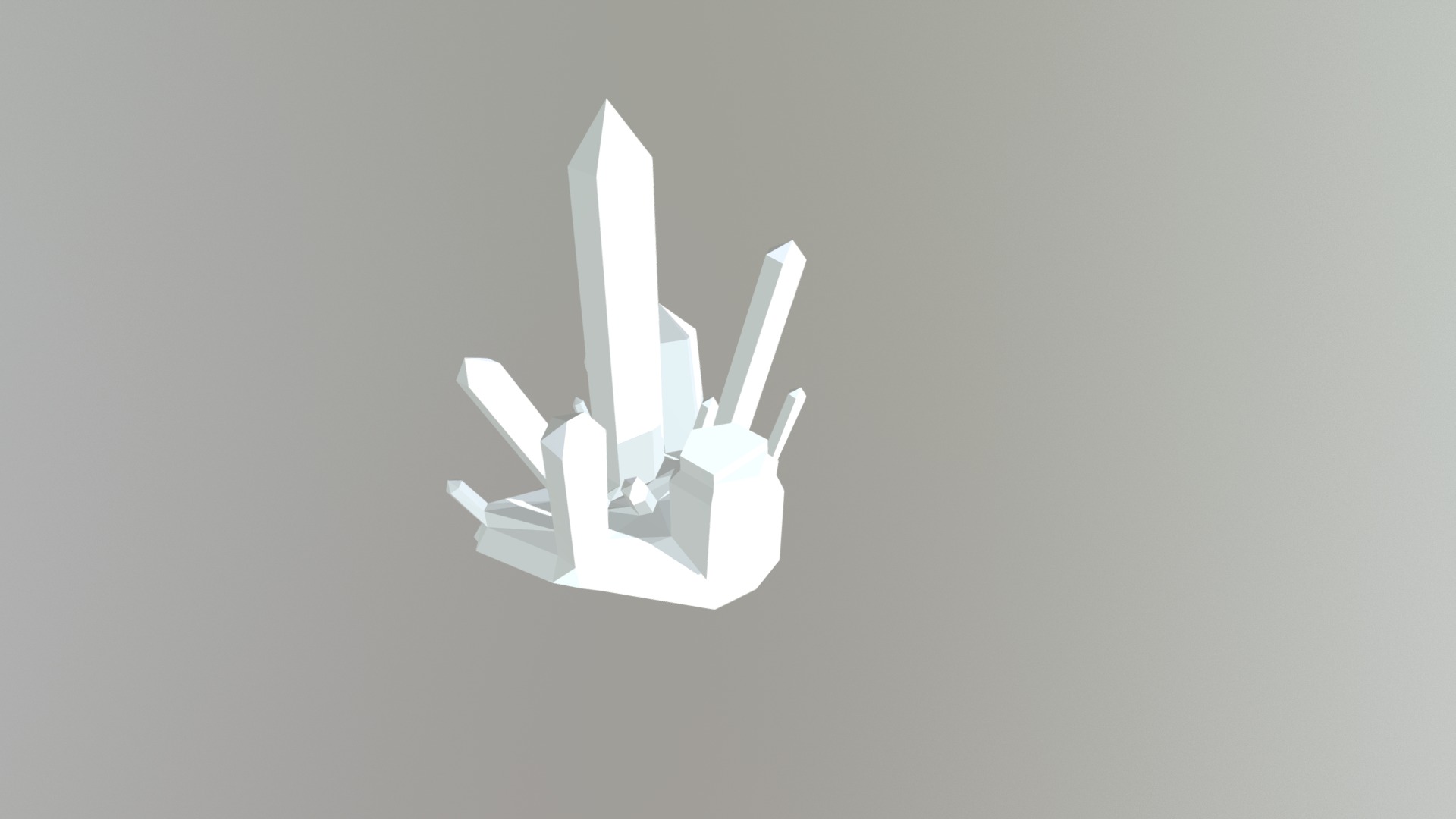 Crystal 3d model