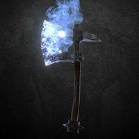 Magic Axe (low poly)