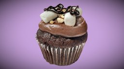 Chocolate Marshmallow Cupcake