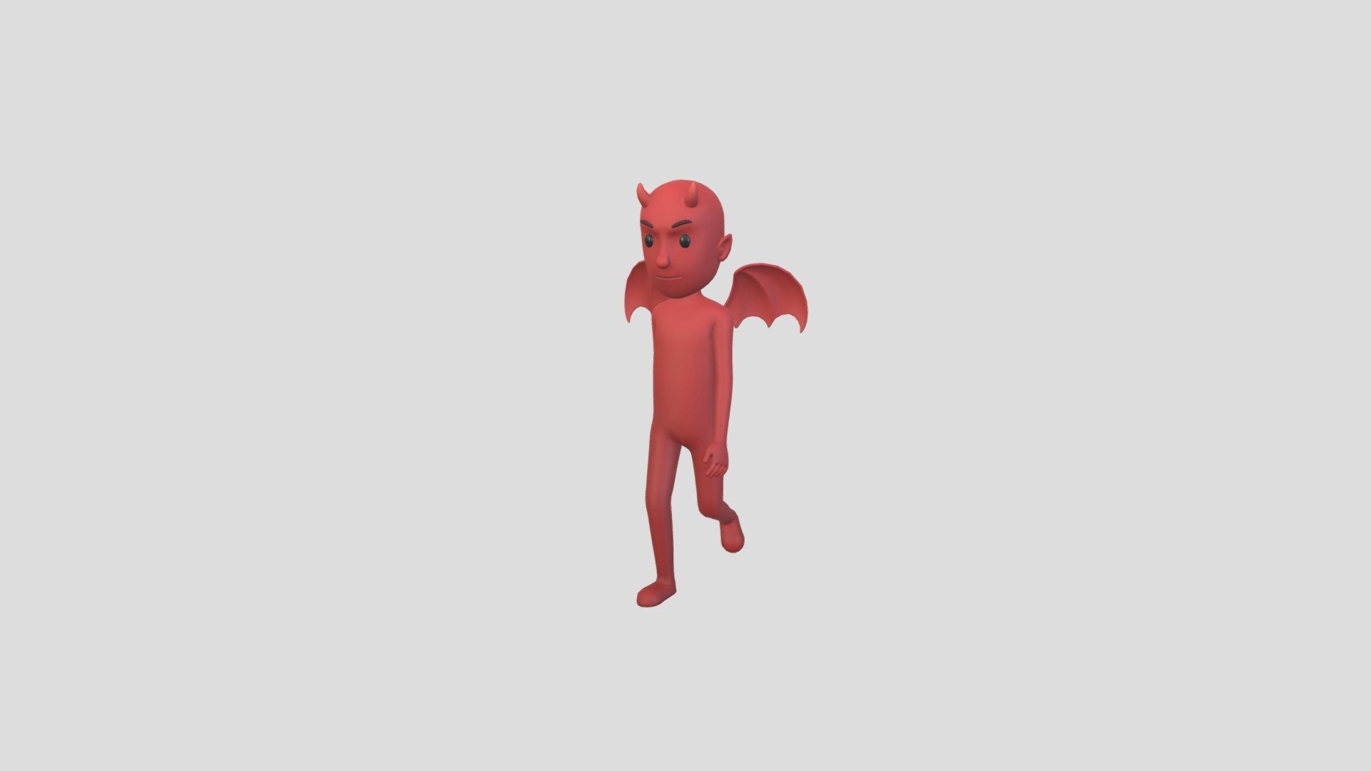 Character150 Rigged Devil 3d model