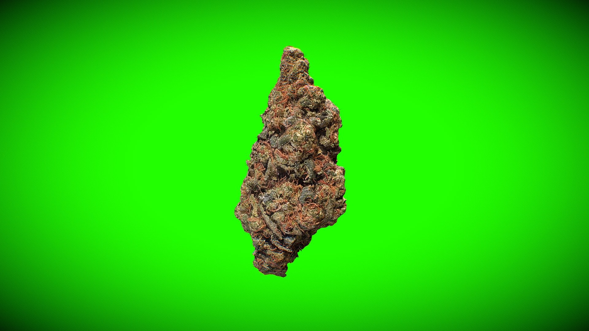 Weed Nugget (2) 3d model