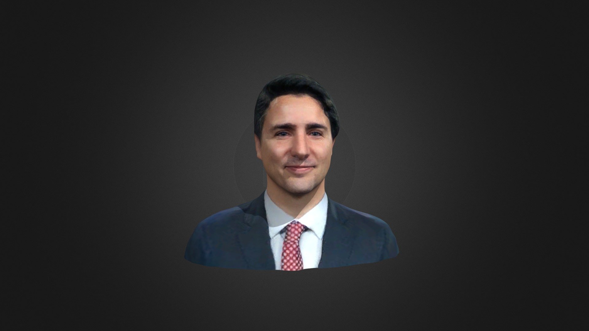 Justin Trudeau 3d model