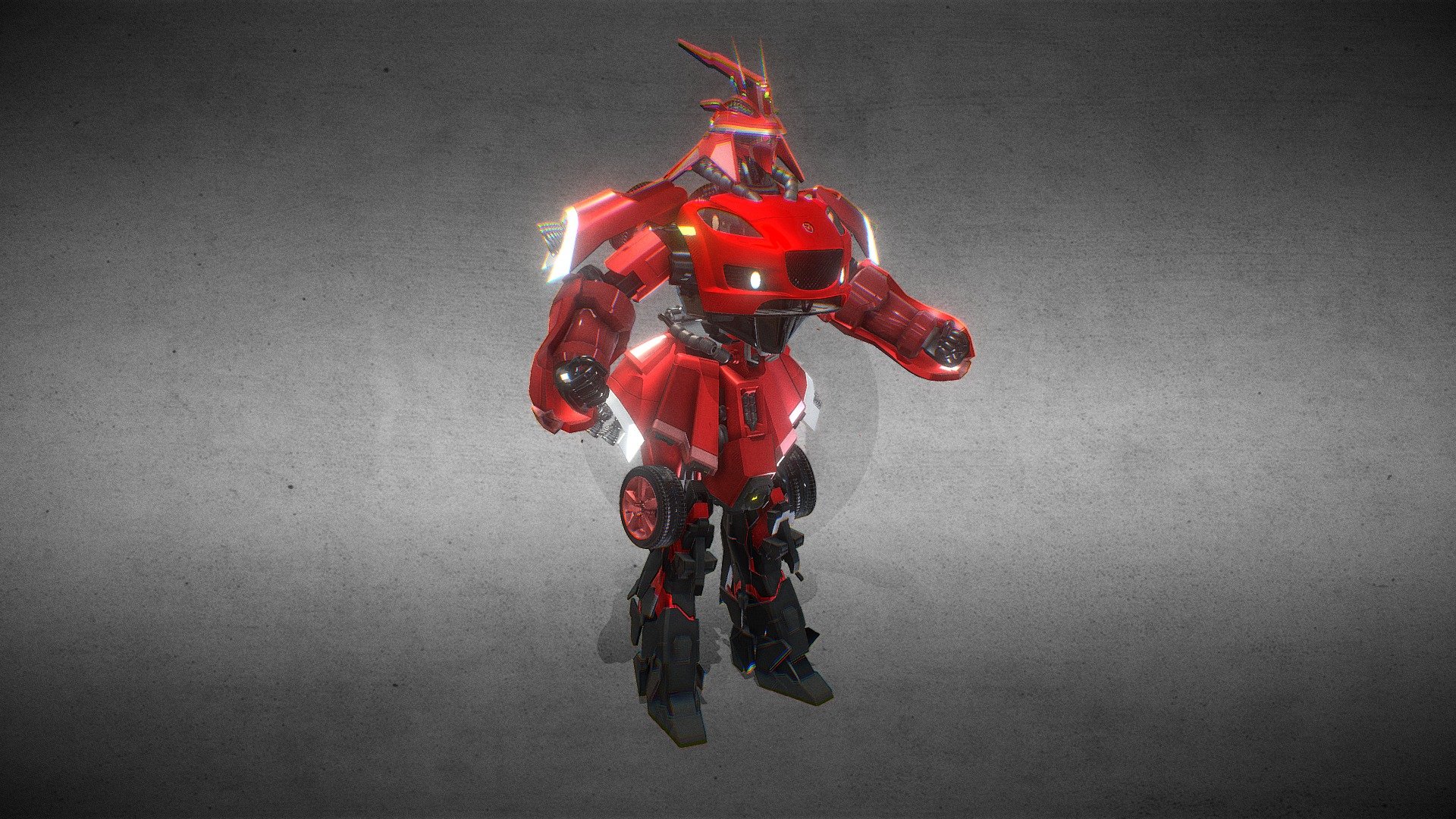 Transformer 3d model