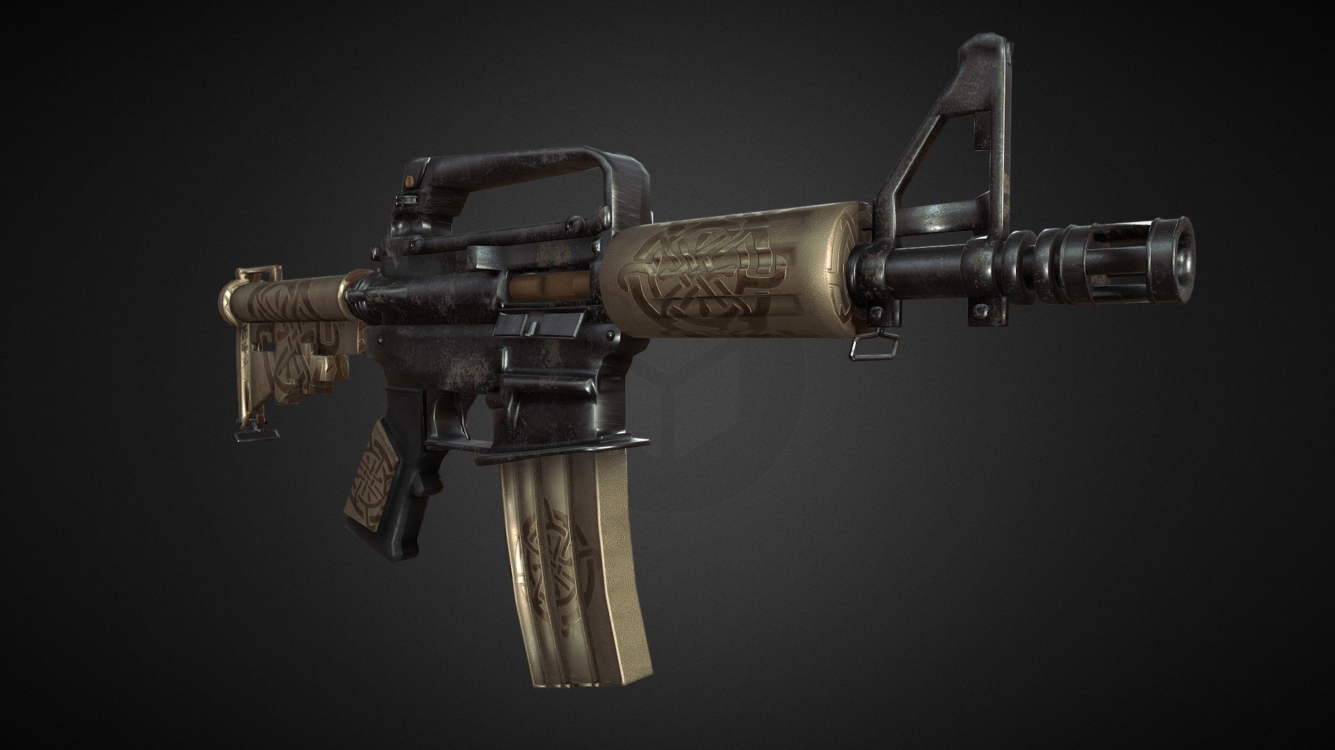 M16 3d model