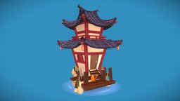 Stylized Temple