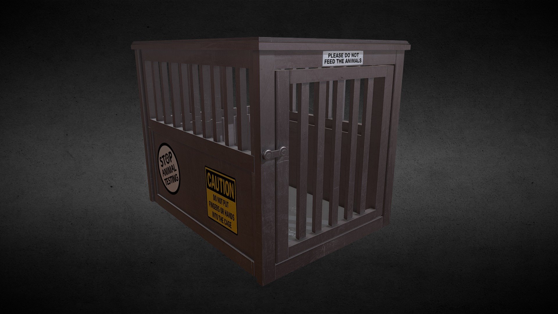 Animal Kennel 3d model