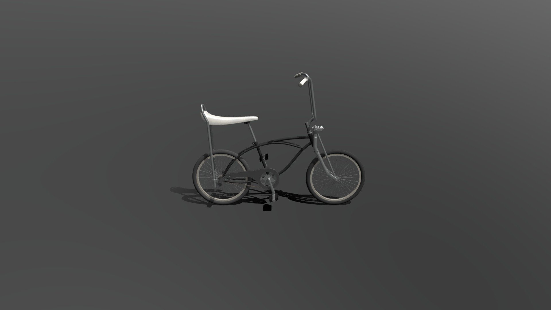 Retro 80s Schwinn Bike Stranger Things 3d model