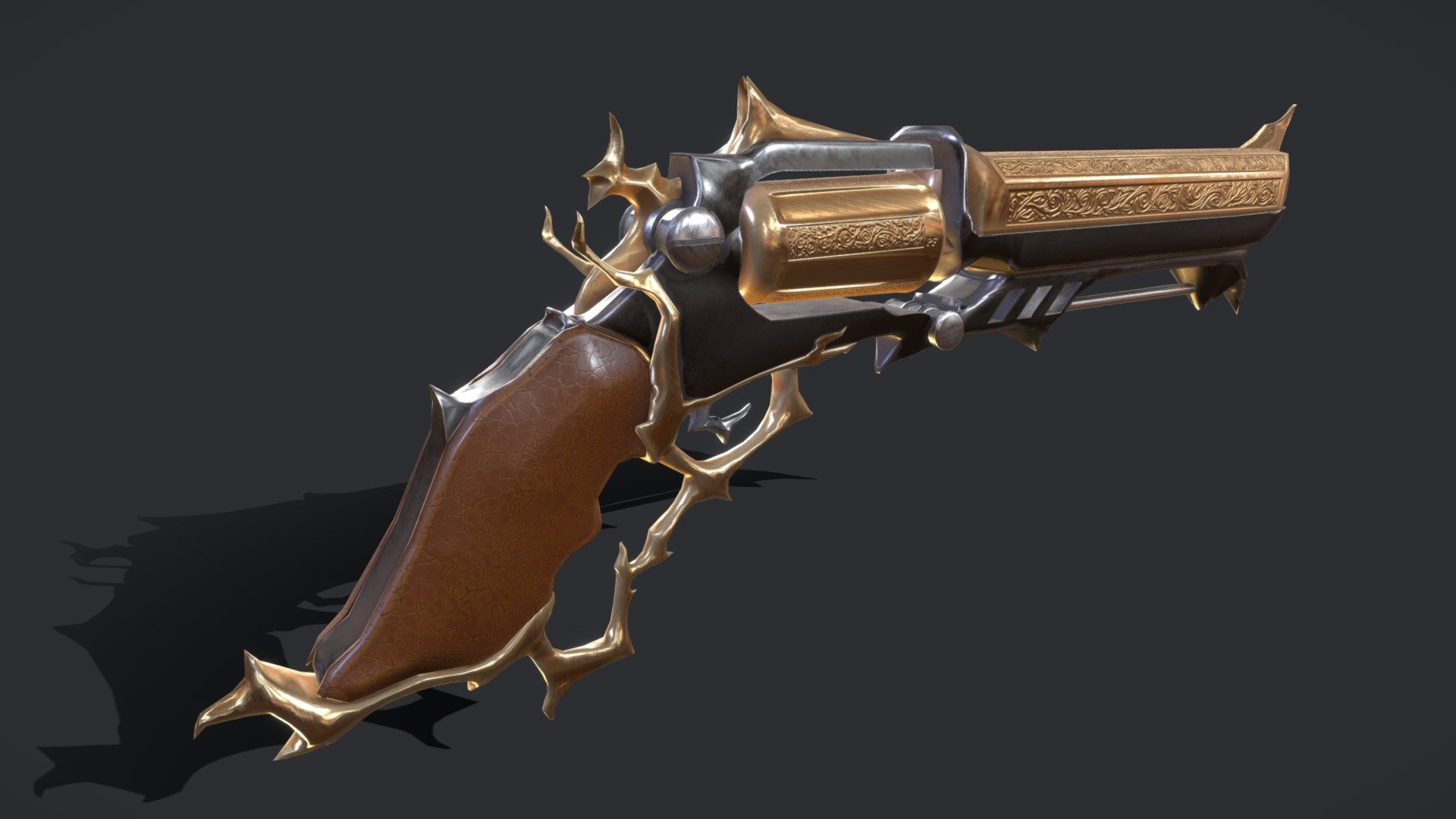 Revolver 3d model