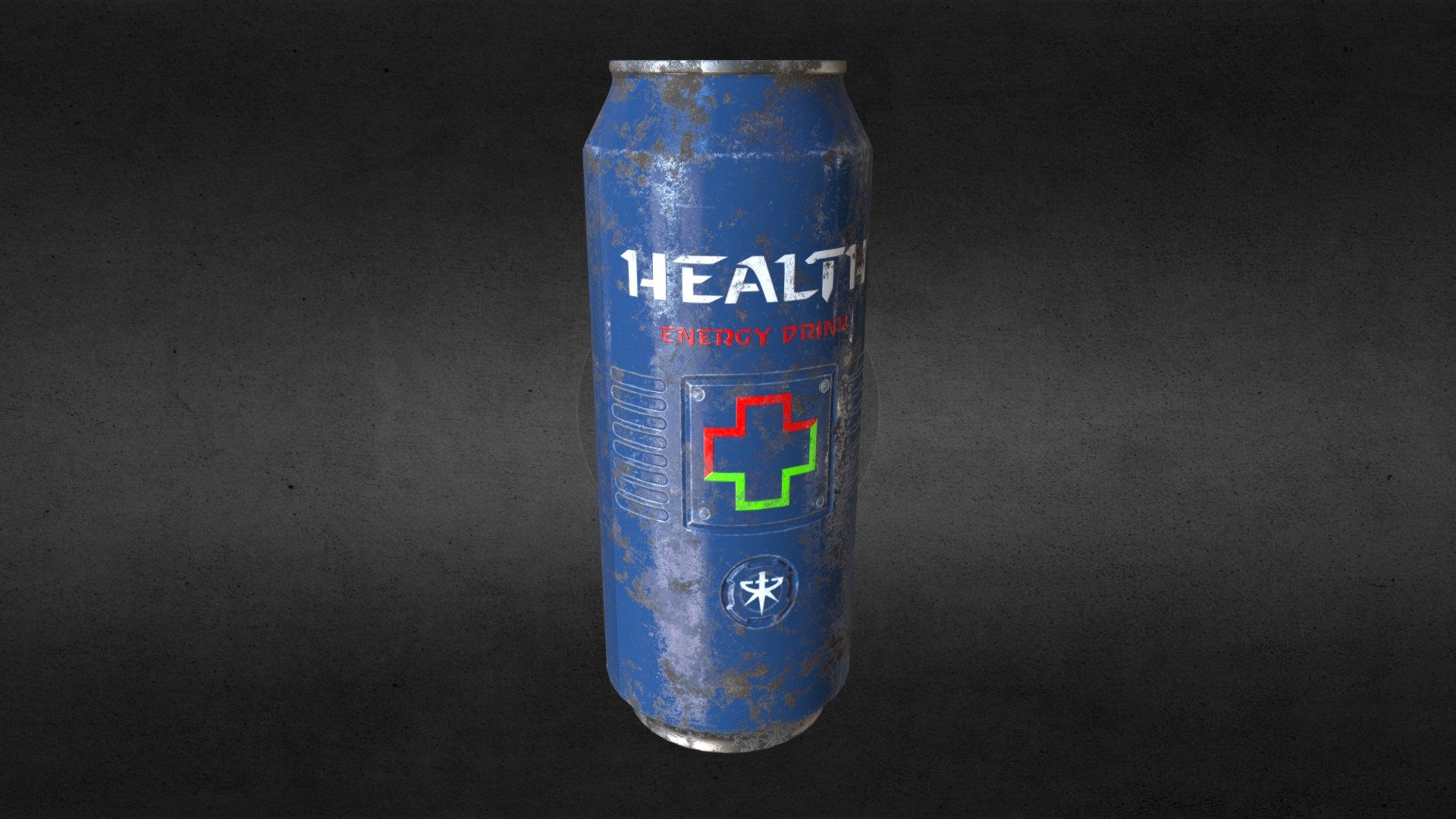 Energy drink 3d model