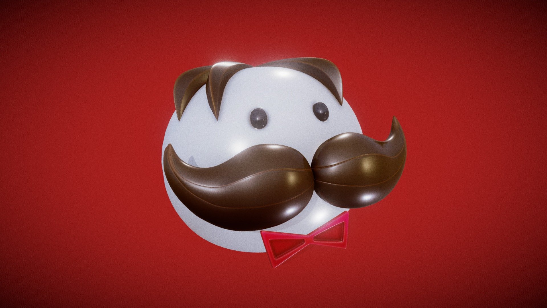 Pringles Head 3d model