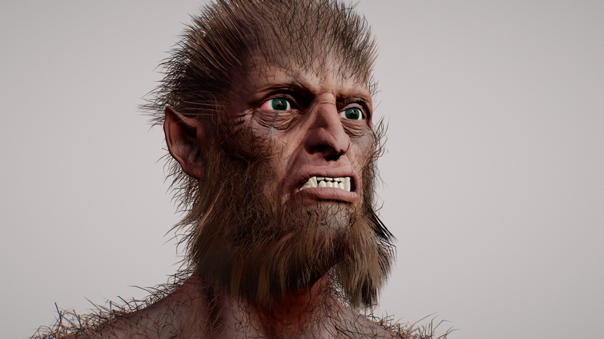 WolfMan 3d model