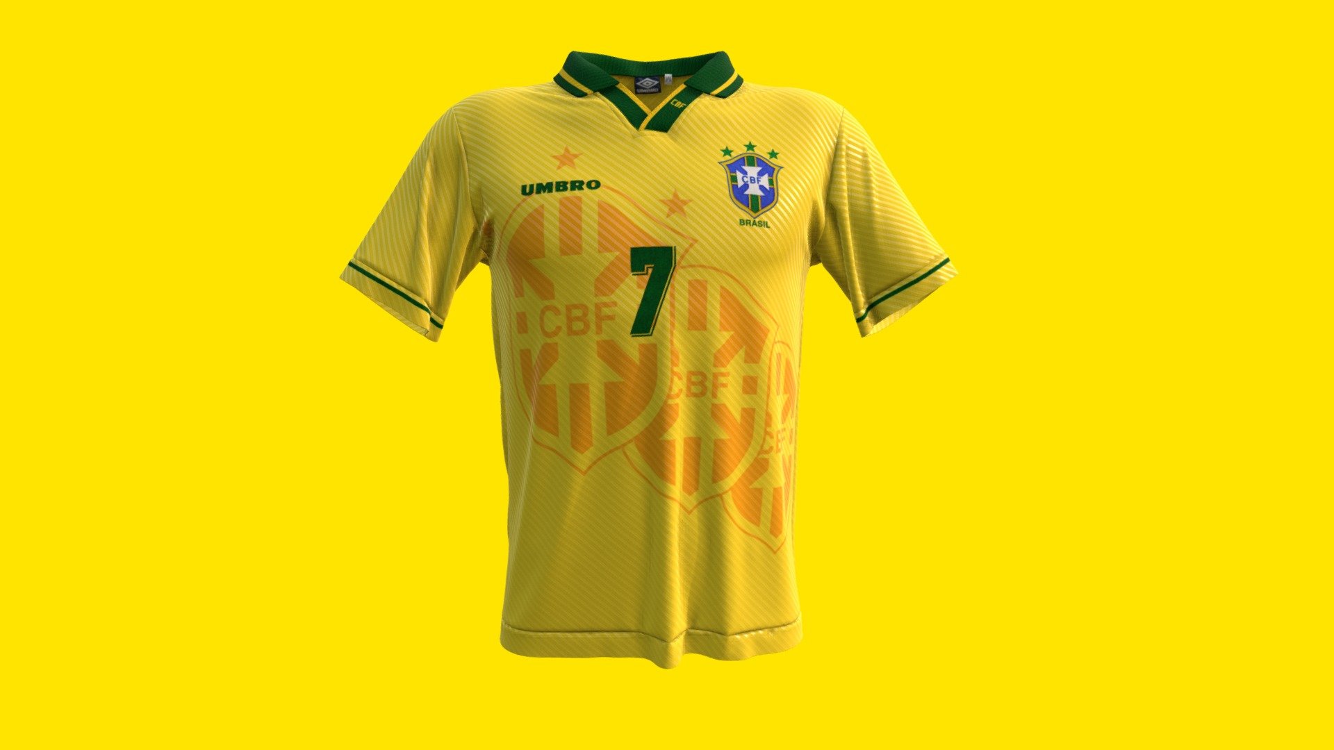 Seleção Brasileira 1994 3d model