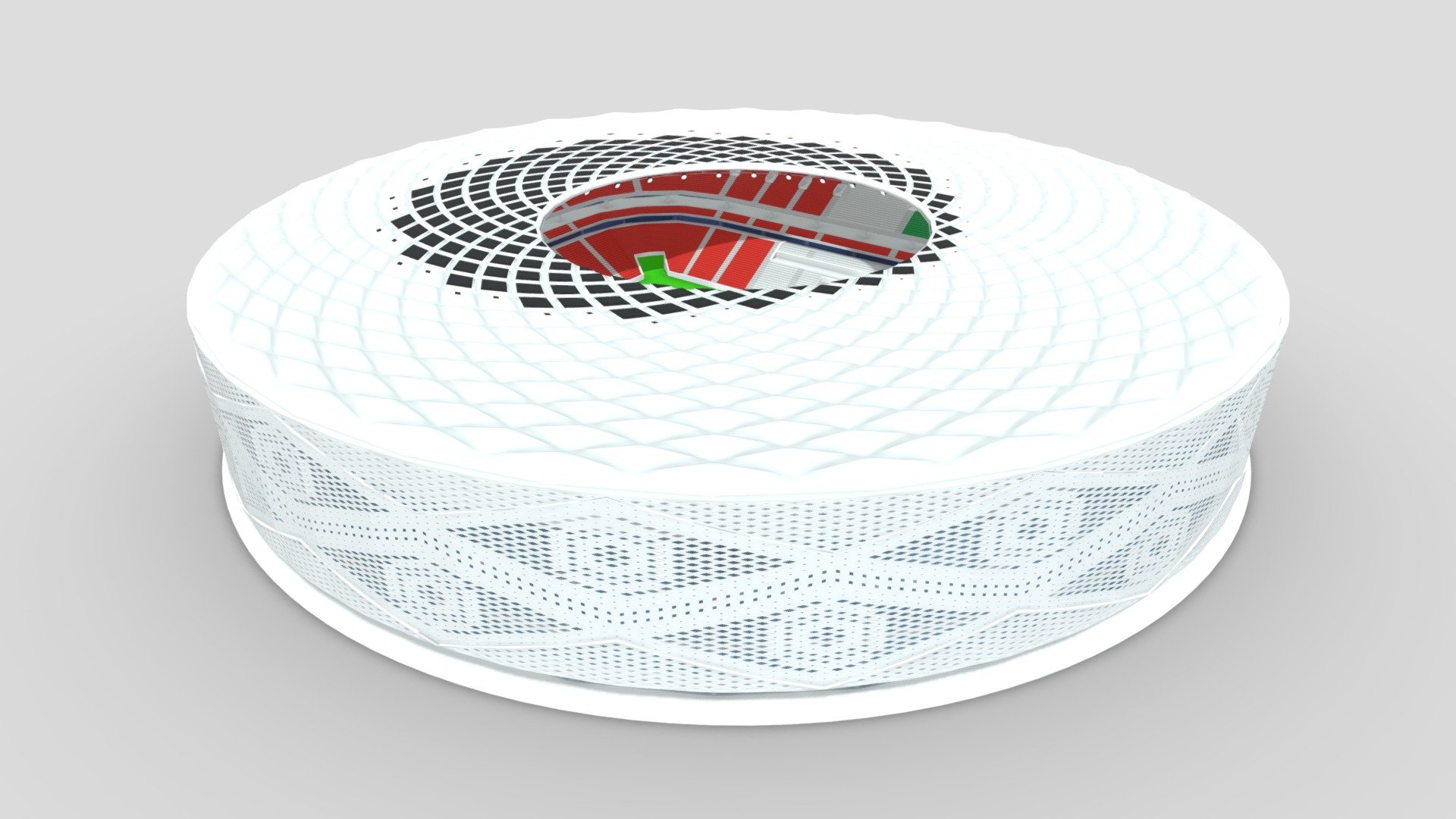 Al Thumama Stadium 3d model