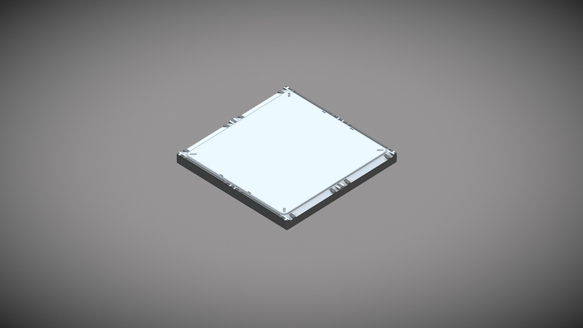 Sci-Fi Level Kit AAA: Floor Tile A 3d model