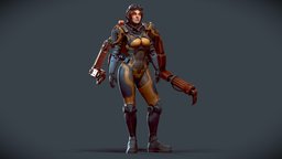 The Cyborg Engineer || Realtime character