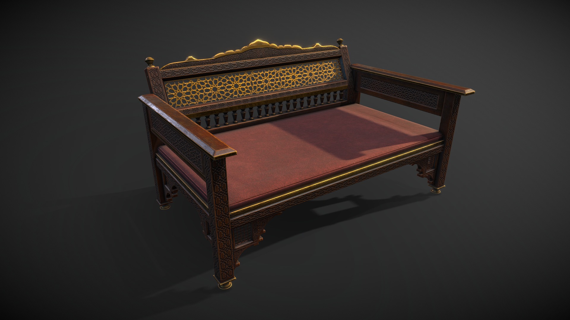 Orient Sofa 3d model