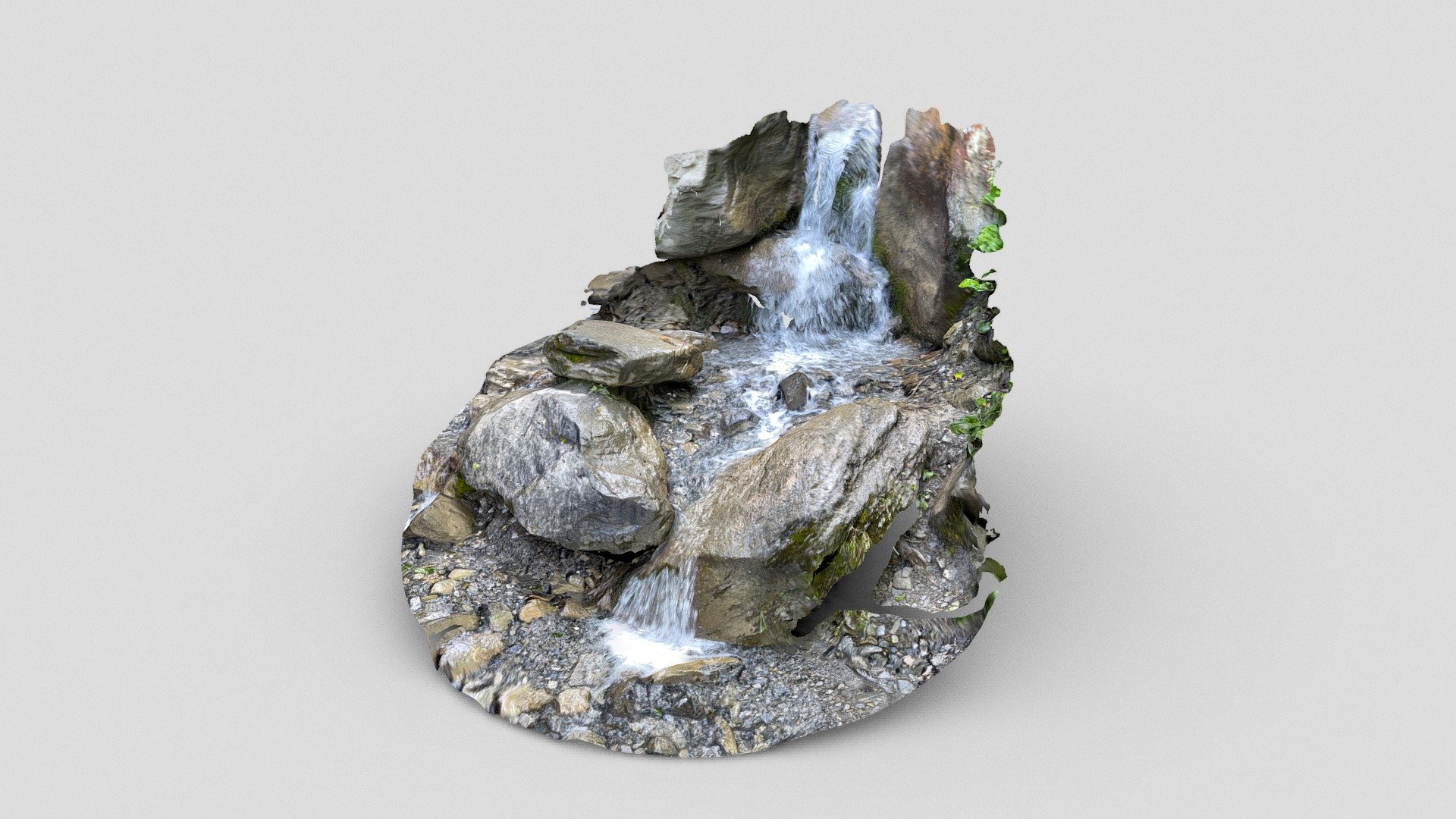 Day 243: Waterfall 3d model