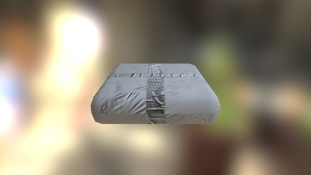 Cocaine Brick 3d model