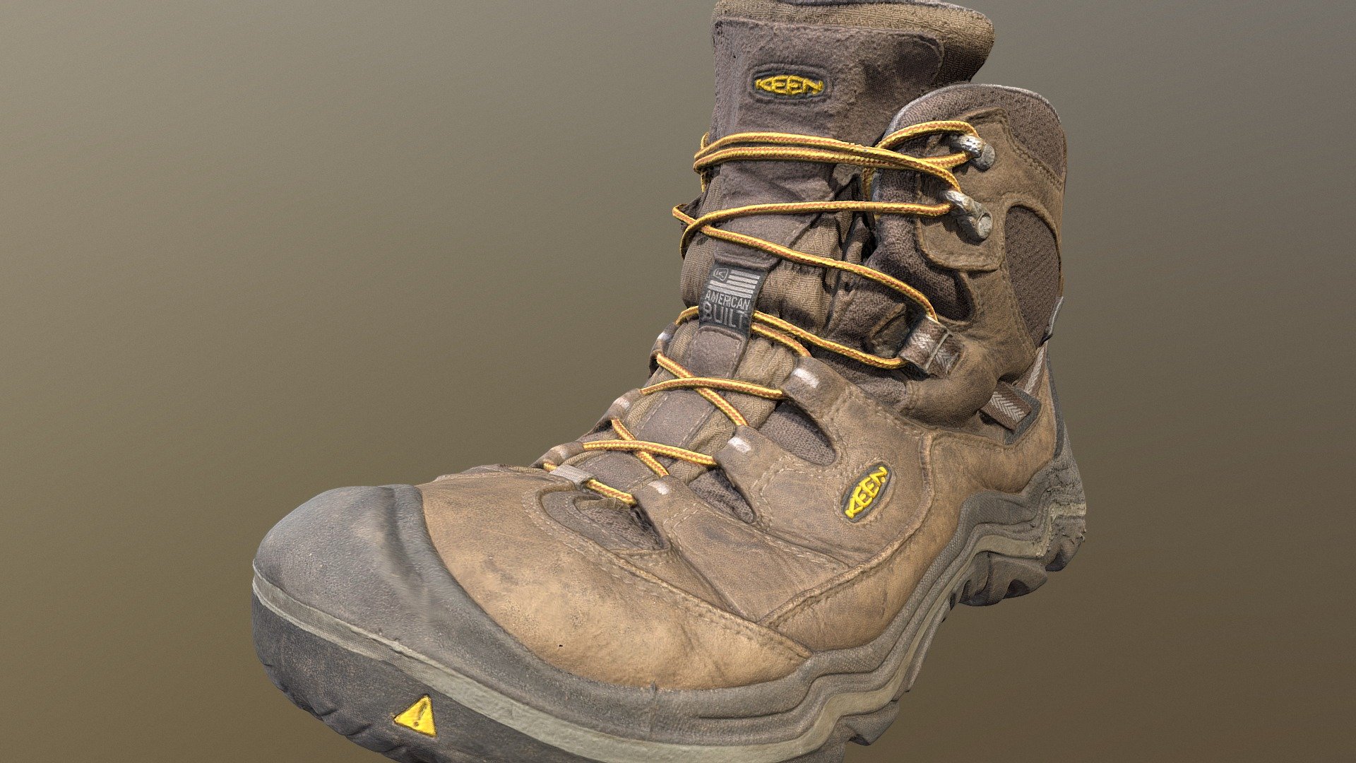 Keen Hiking boot redux 3d model