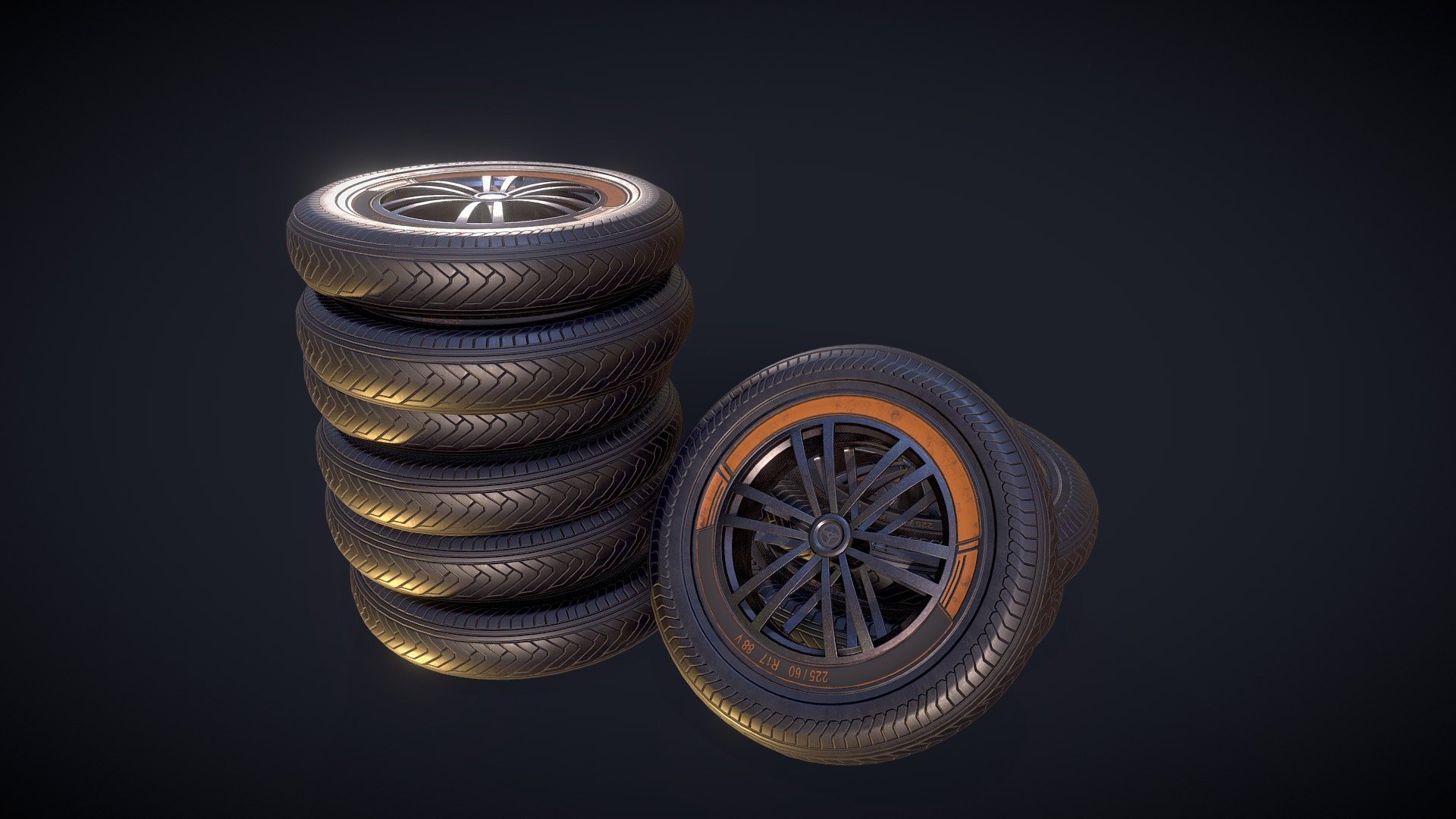 Wheel 3d model