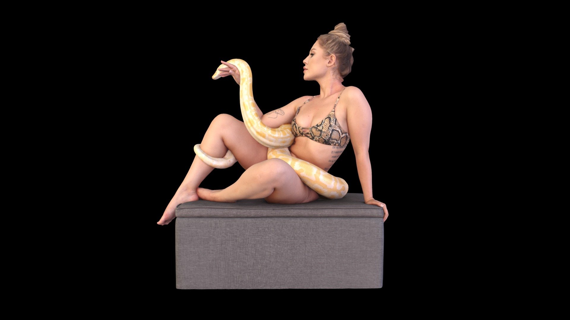 Female Scan 3d model