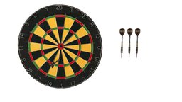 Dartboard And Arrows