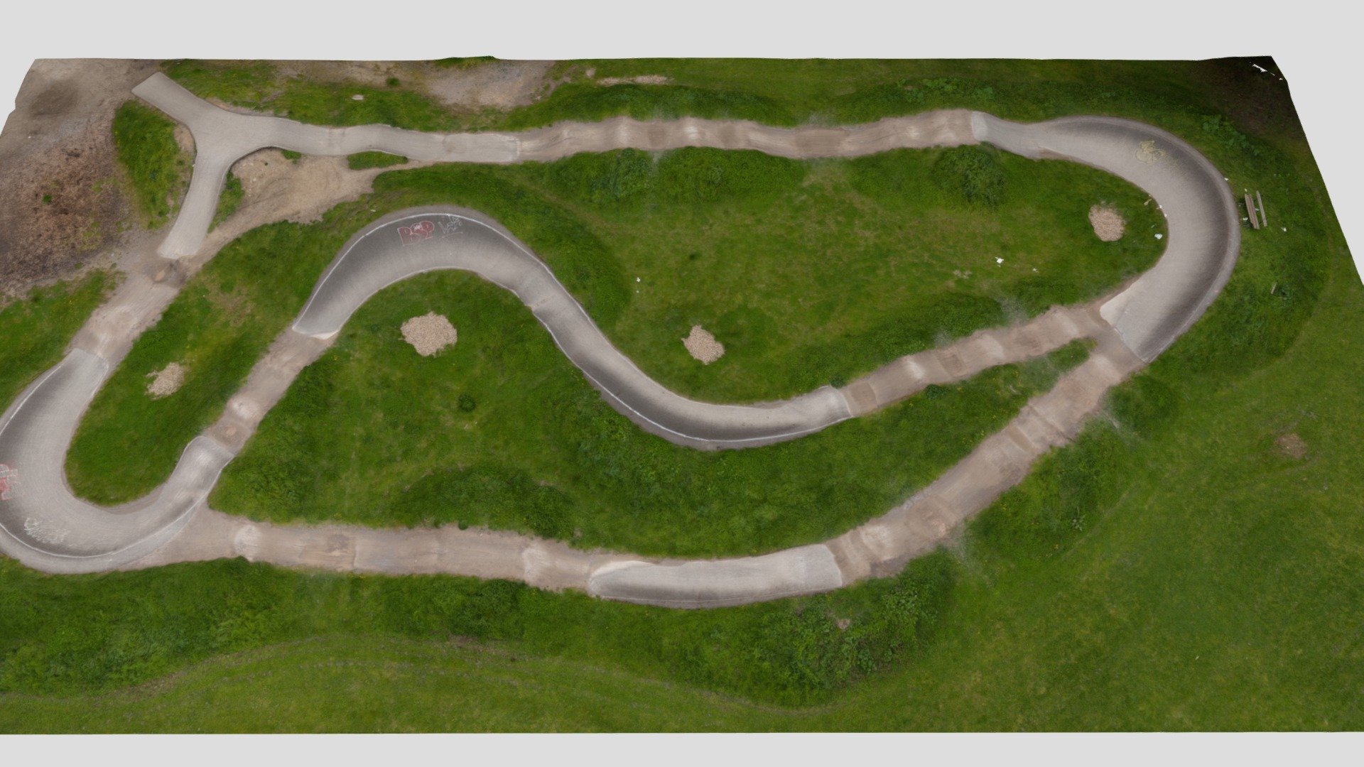 BMX Track 3d model