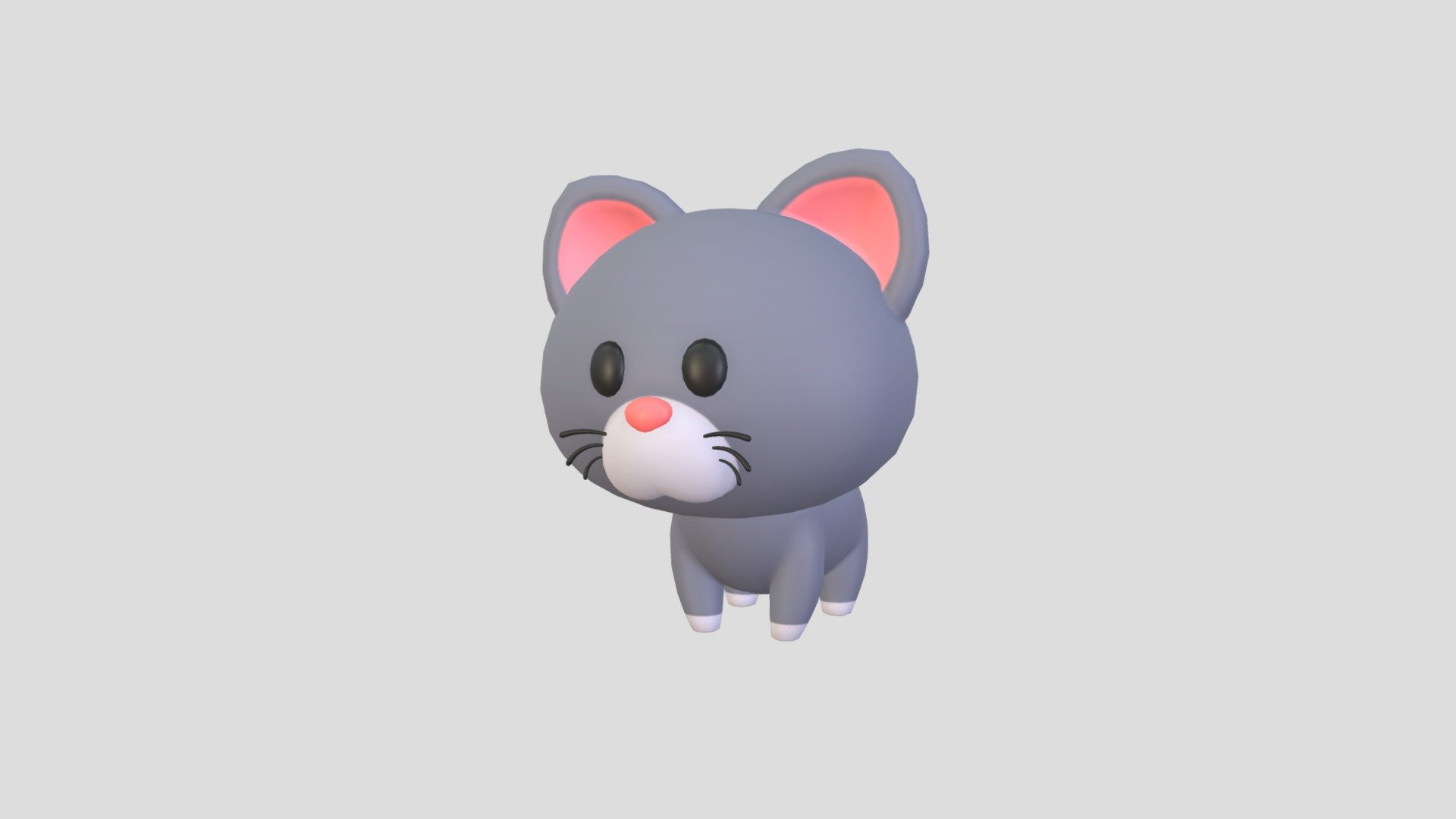 Character027 Cat 3d model