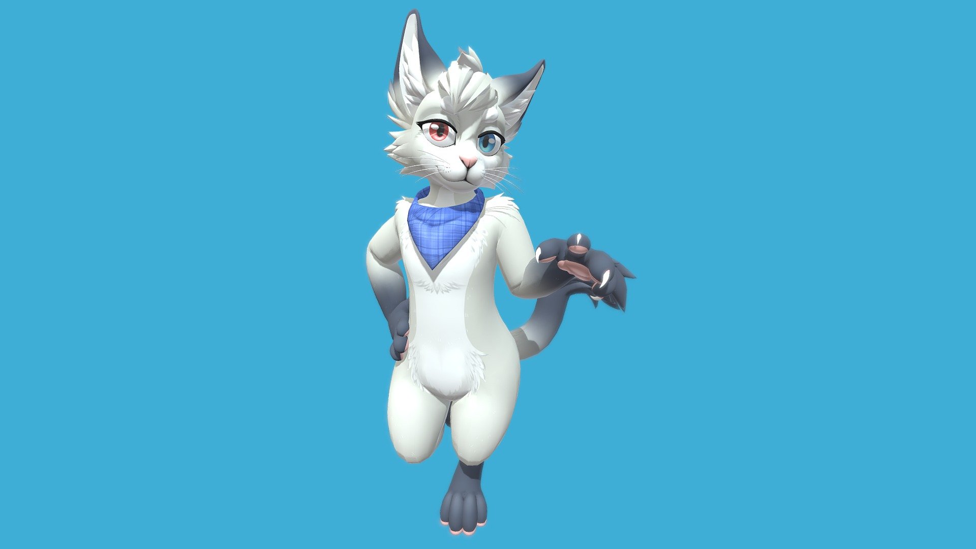 Angie VRChat Avatar 3d model