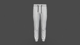 Men Gray Color Heather Jogger