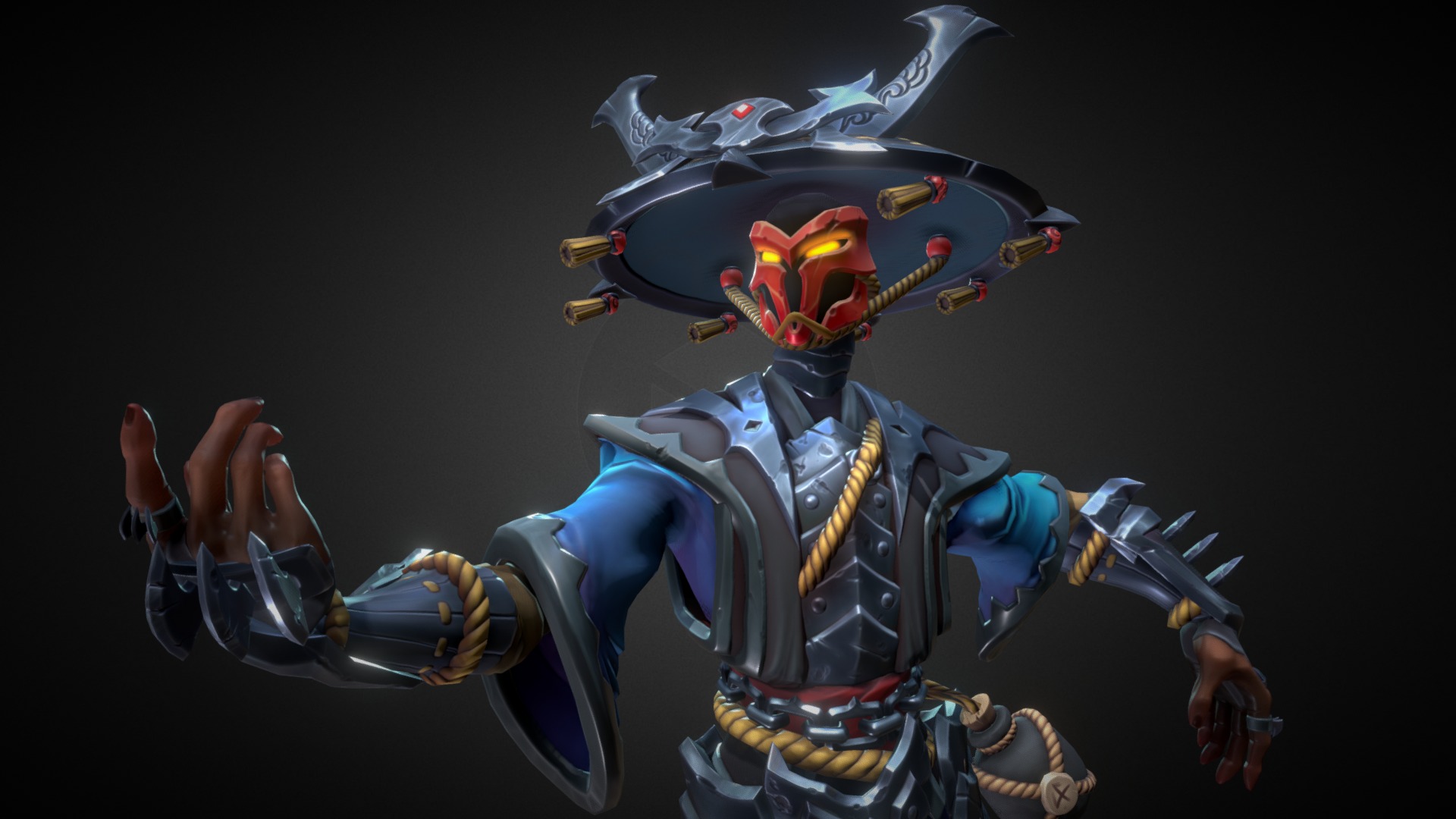 Shadow Lord Maldamba 3d model