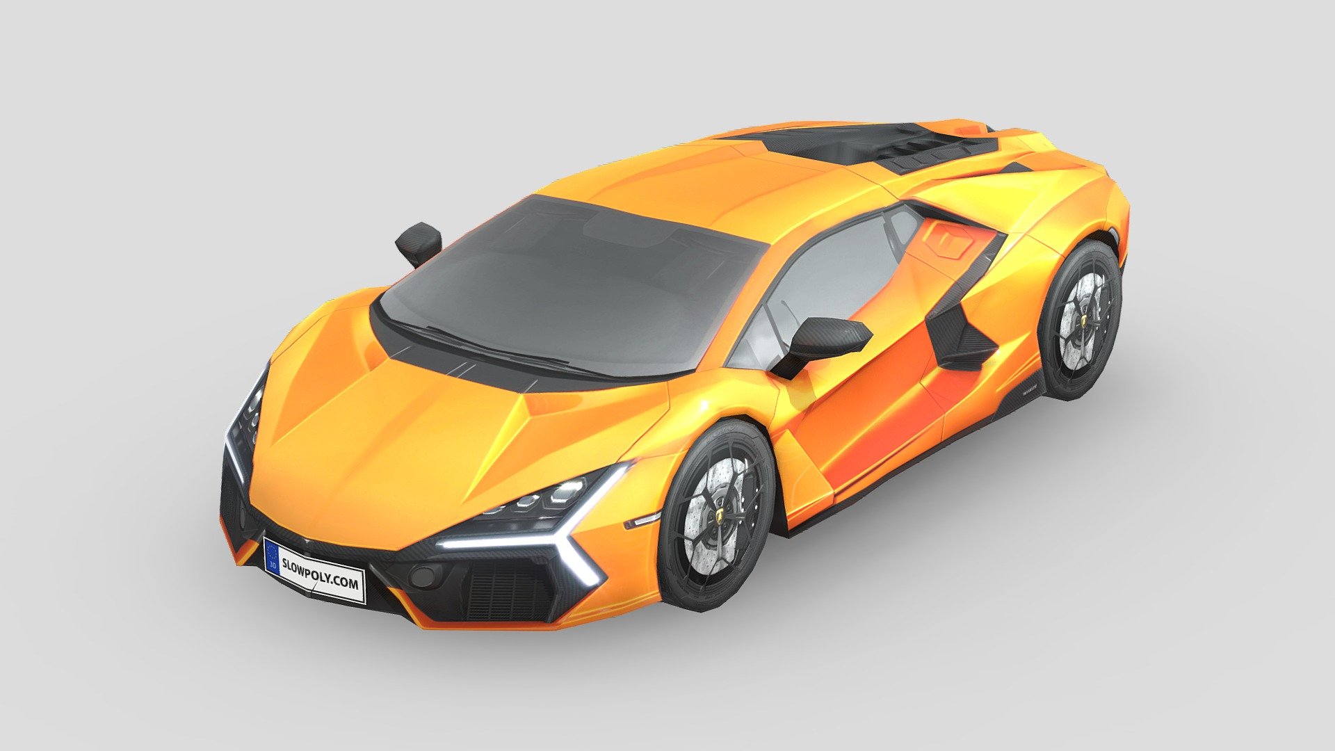 Lamborghini Revuelto 2023 3d model