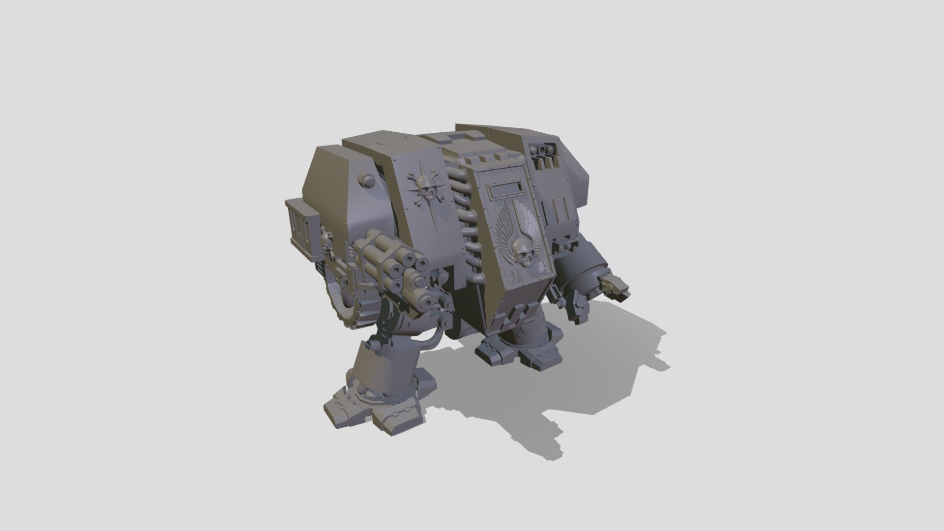 Dreadnought 3d model