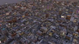 Modular City Ultra Low Poly Assets