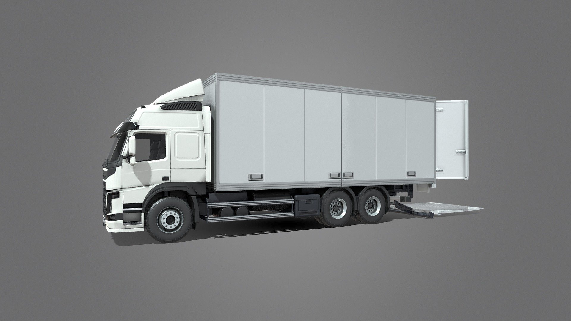 Box Truck 3d model