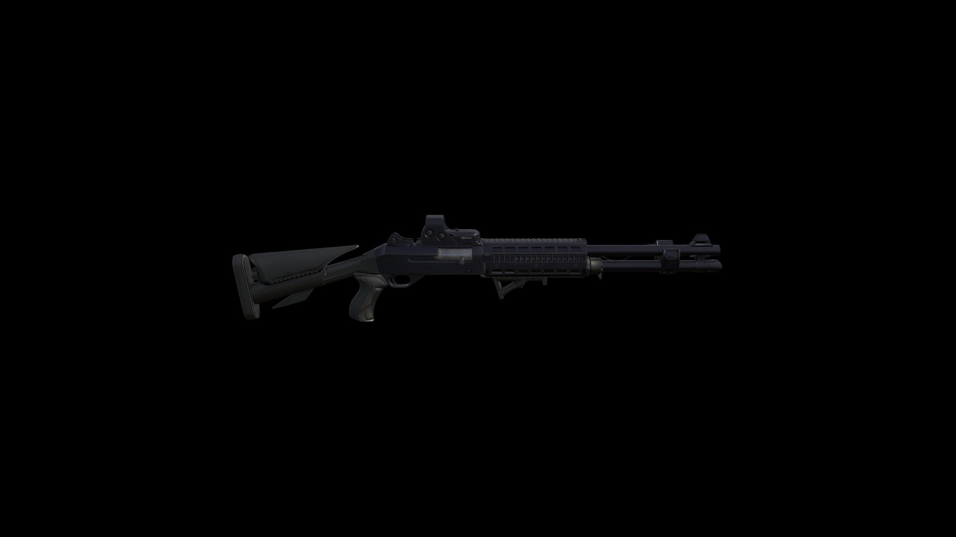 Benelli M4 Shotgun 3d model